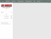Tablet Screenshot of angeleswebdesign.com